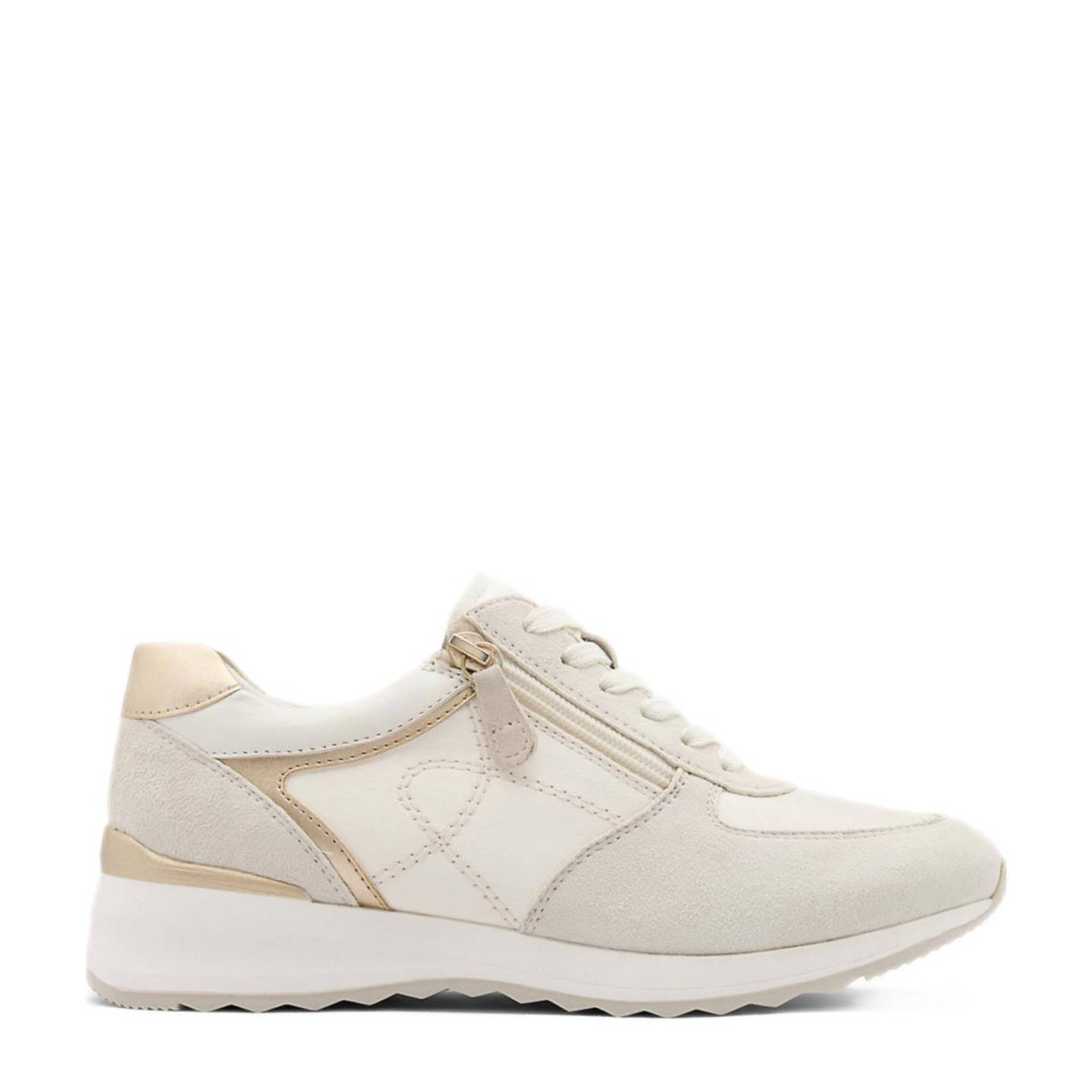 Medicus leren sneakers beige