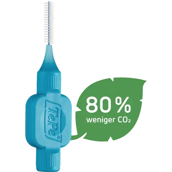 Interdentalbürsten Blau, ISO 3, 0,6 mm, 8 Stück
