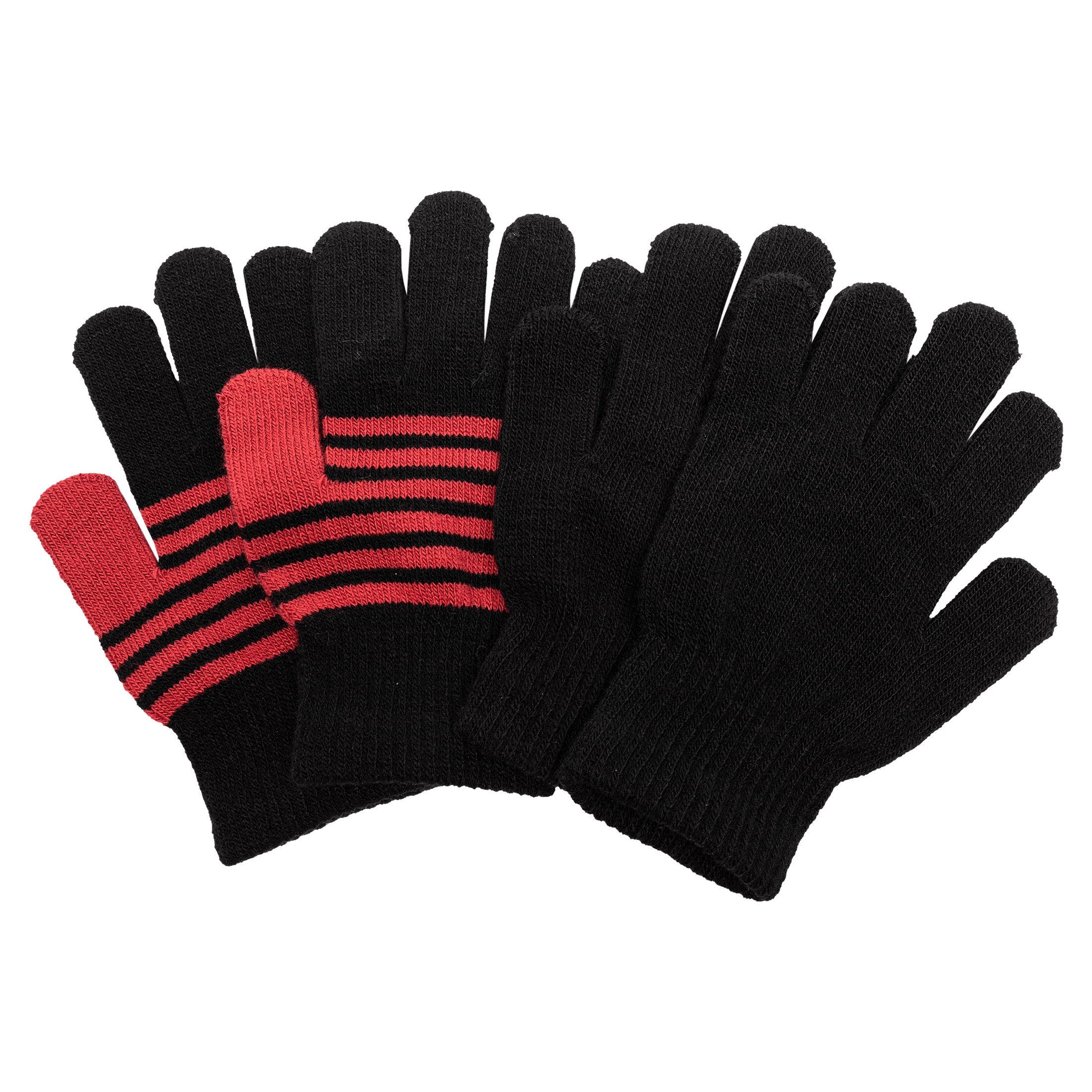 Graffiti Cassier Knitted 2-Pack Gloves - Hansker og votter