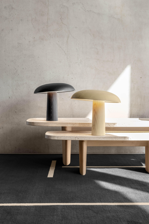 ClassiCon Forma tafellamp naturel essen