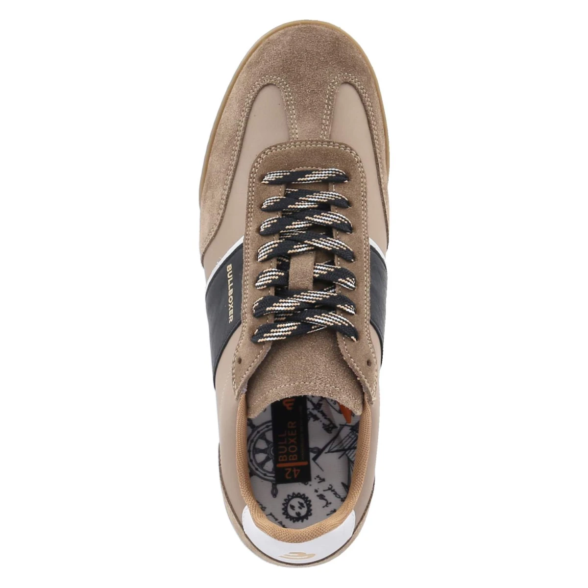 BullboxerLow Sneaker - TAUPE Black