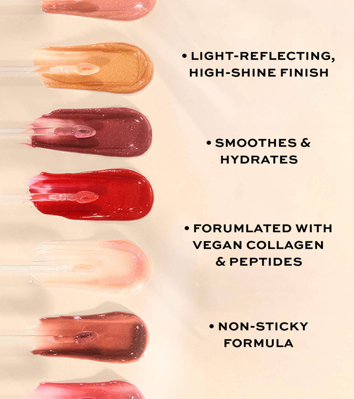 Revolution Pro - Brilho Labial Vegan Collagen Peptide - Cherie