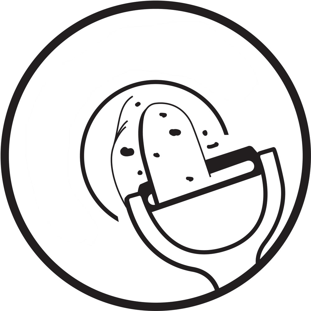 Kartoffelskræller - Kinderkitchen → Luksusbaby.dk