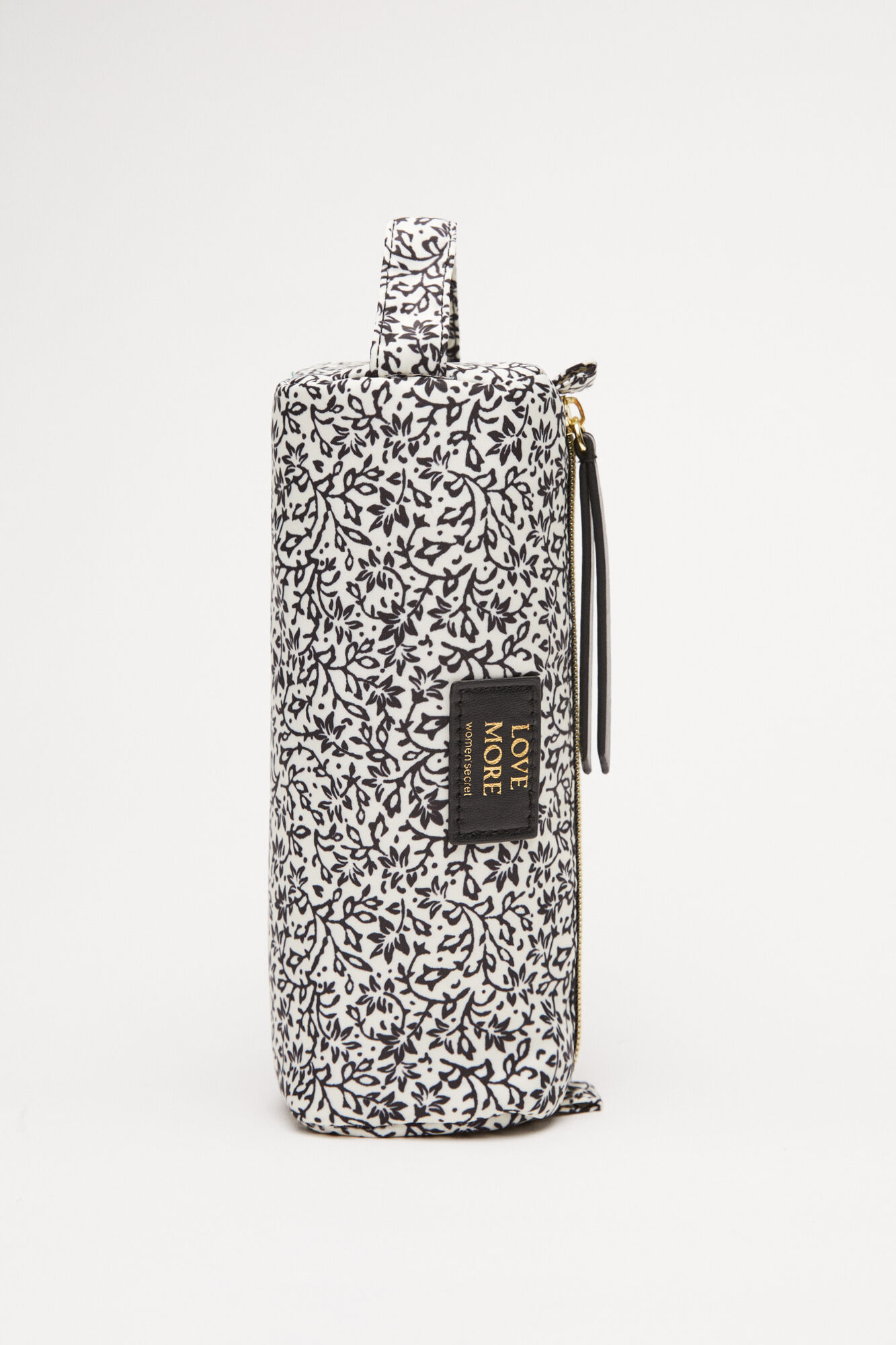 Neceser pequeno estuche estampado - branco