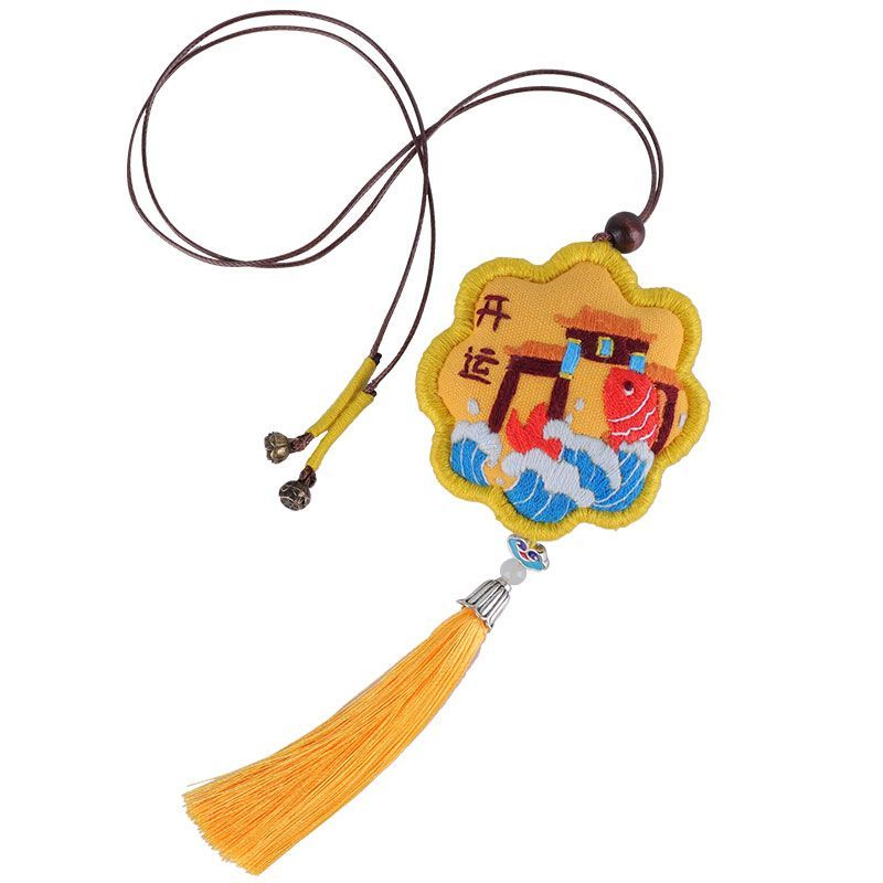 Embroidery Kingdom - Retro Amulet Borduur DIY Kit