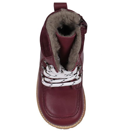 Pom Pom Winterstiefel - Tex - Deep Rouge