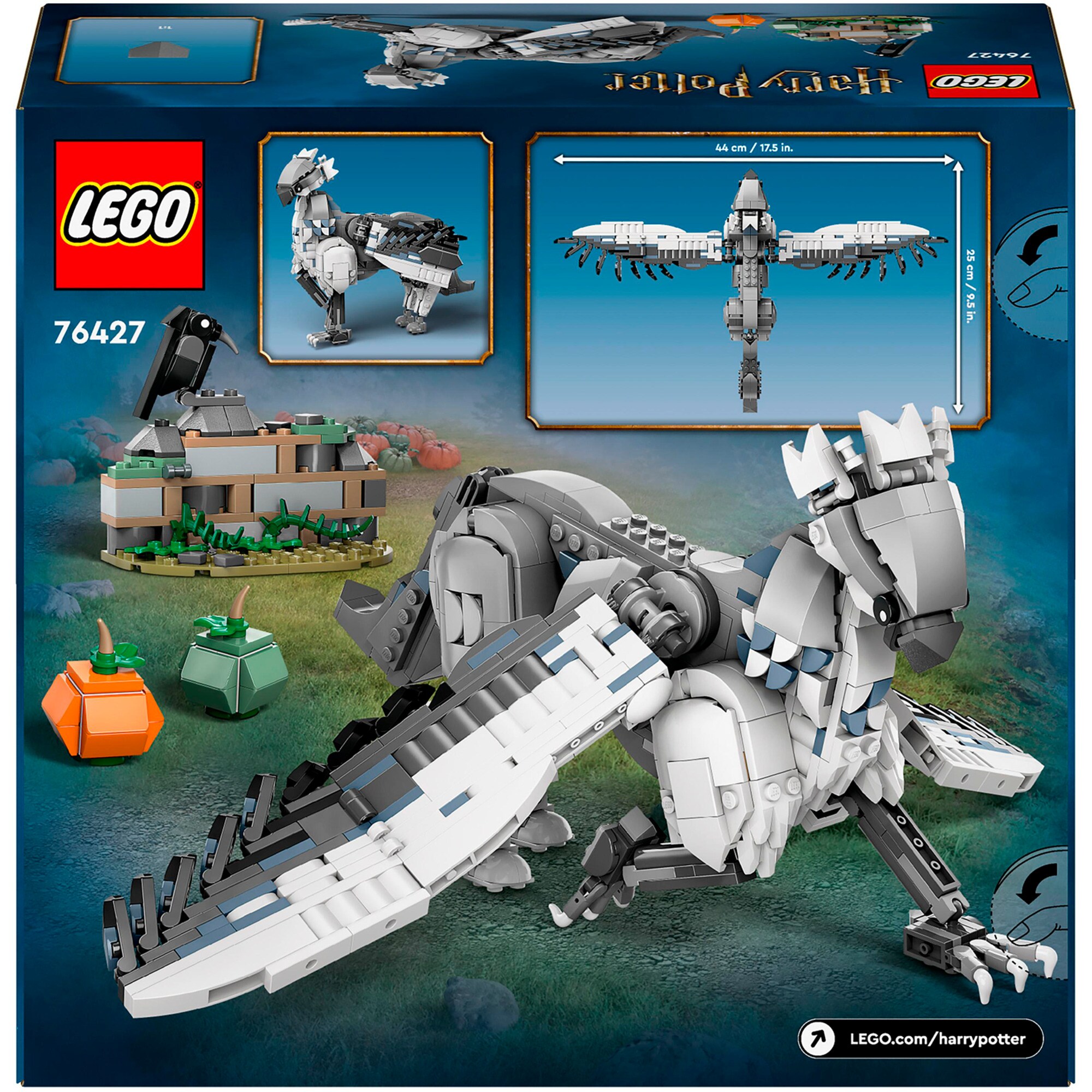 LEGO Konstruktionsspielzeug Harry Potter Hippogreif Seidenschnabel