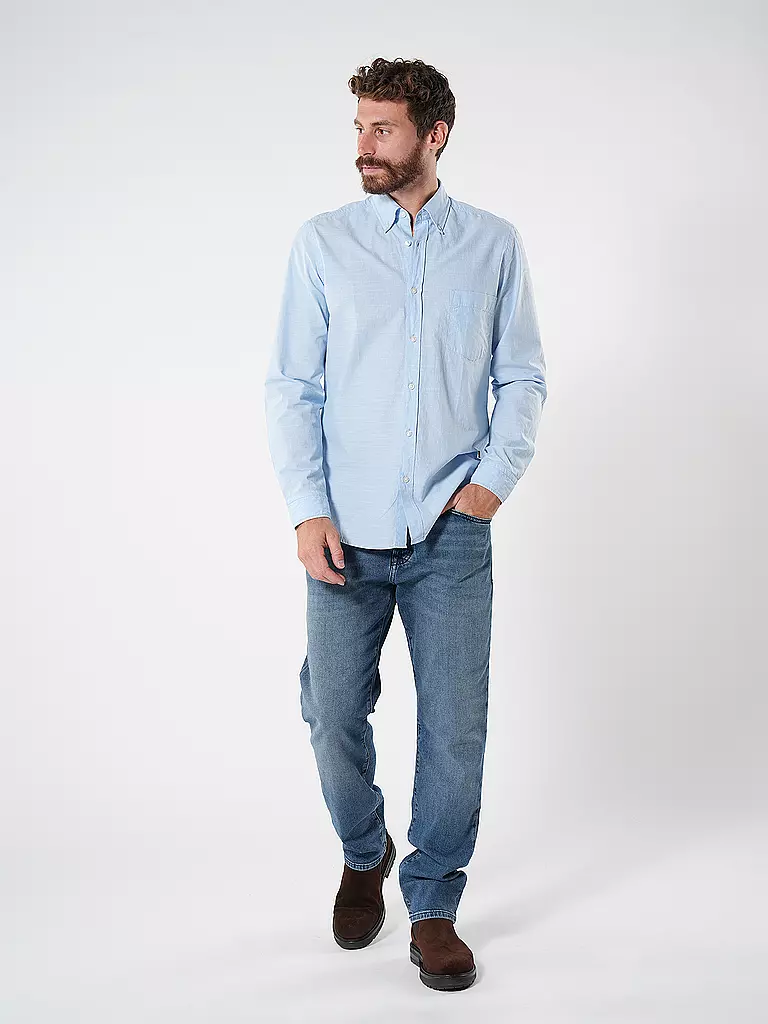 BOSS Hemd Regular Fit RICKERT_M hellblau