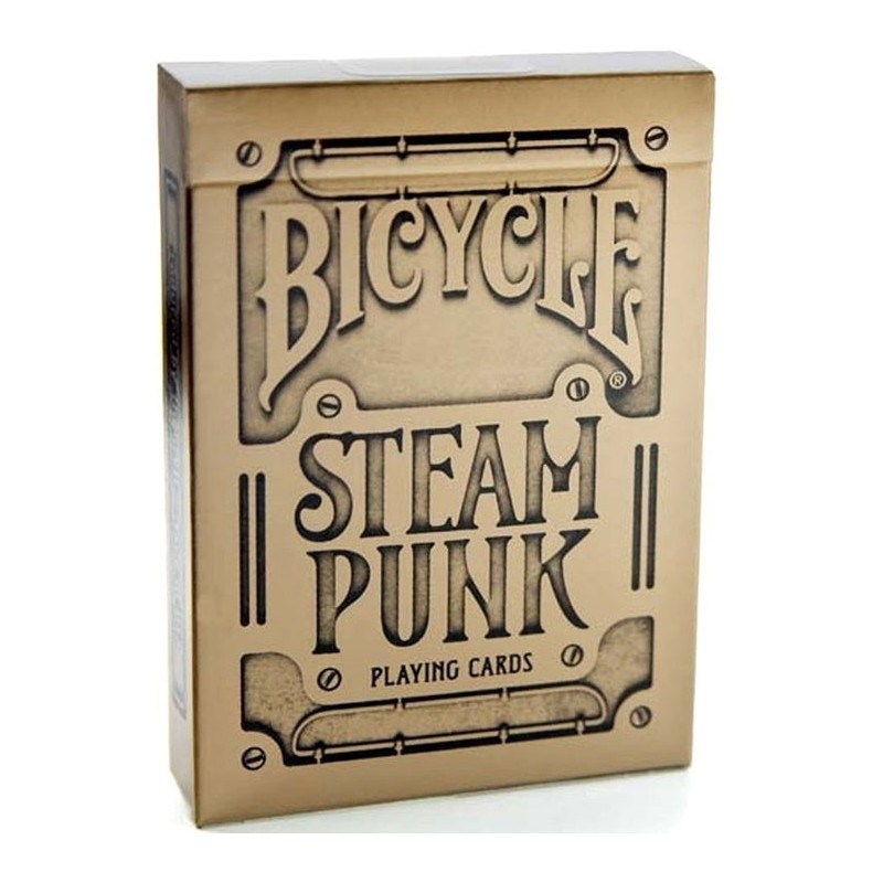 Jeu de cartes Bicycle Steam Punk Gold