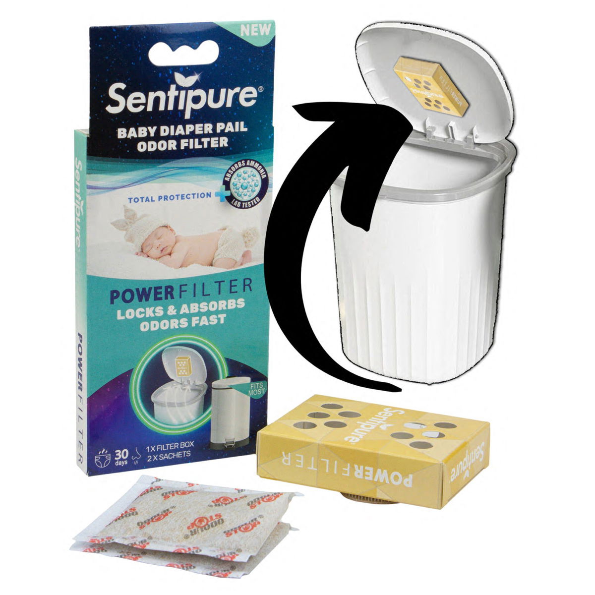 4mybabySentipure Geruchsneutralisator Einzelpack