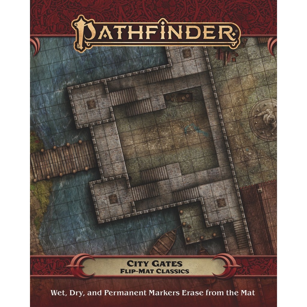 Pathfinder Flip Mat Classics : City Gates