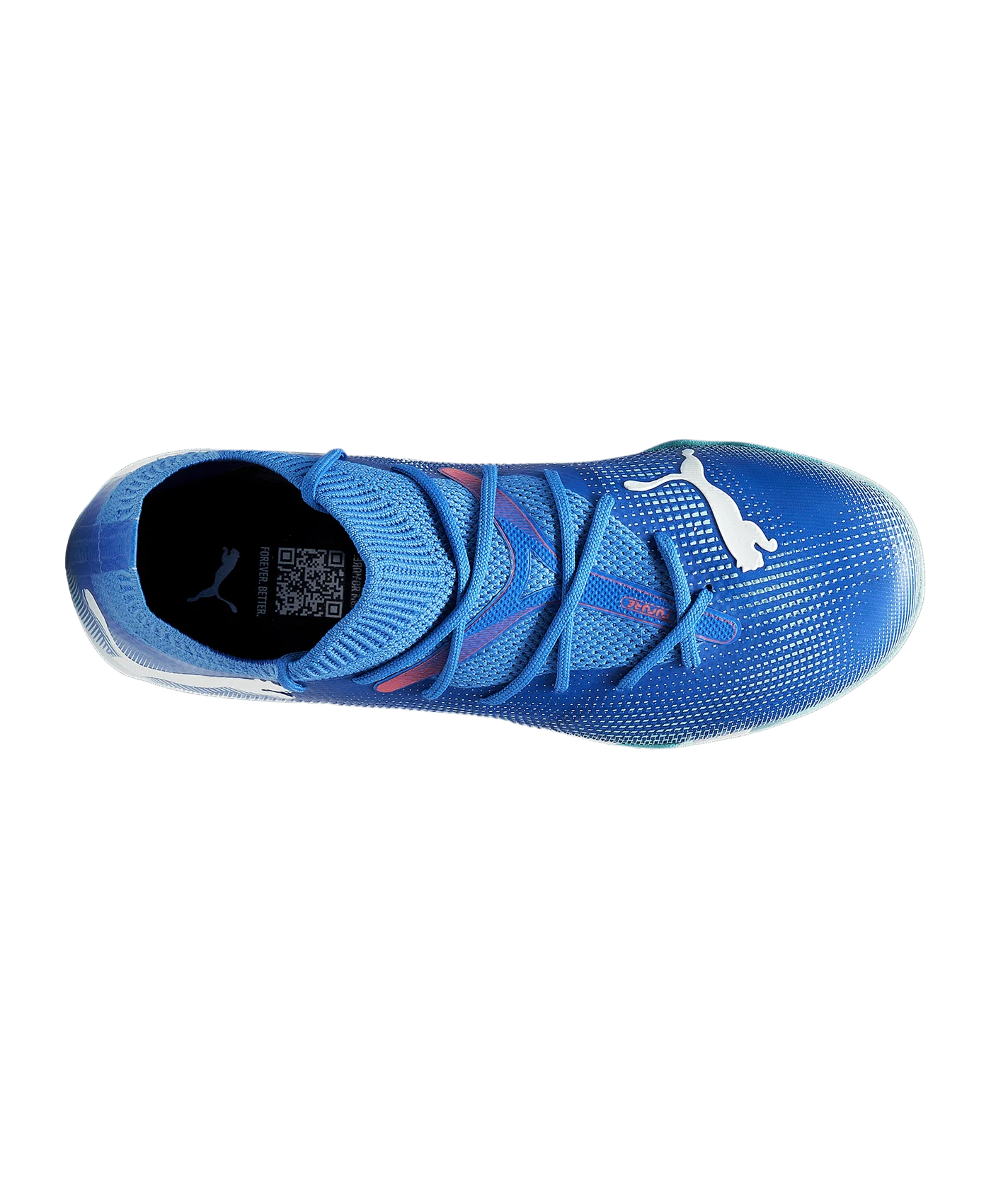 PUMA FUTURE 7 Match IT Halle Mid Formula Jr Kids Blau Weiss F01