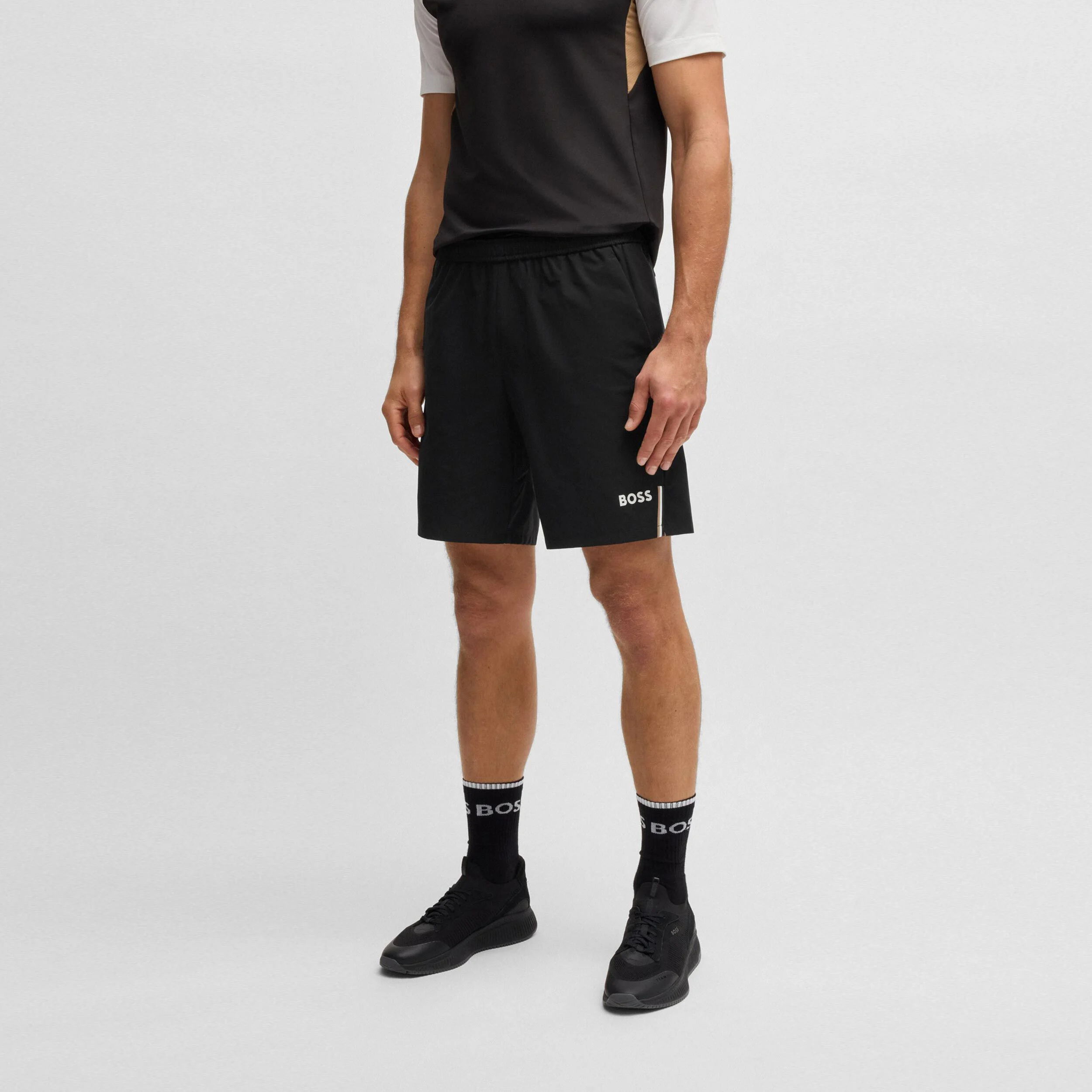 BOSS Atta 9inch Shorts Hommes - Noir