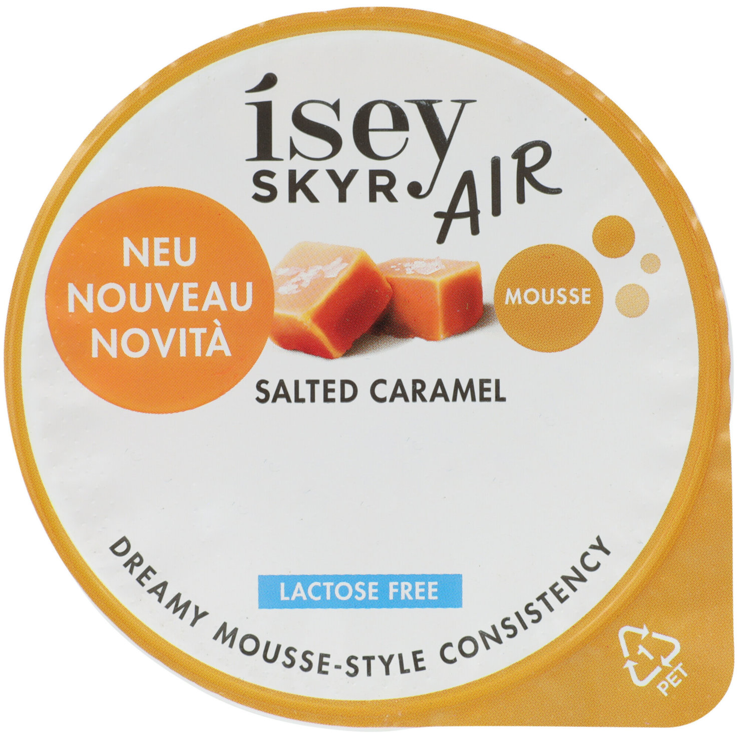 Isey Skyr air Salted Caramel laktosefrei