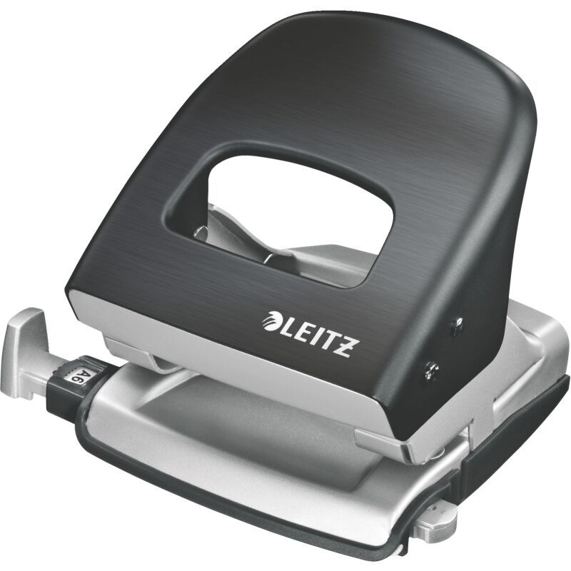 Perforateur de bureau 2 trous Style Leitz - capacité 30 feuilles - couleur