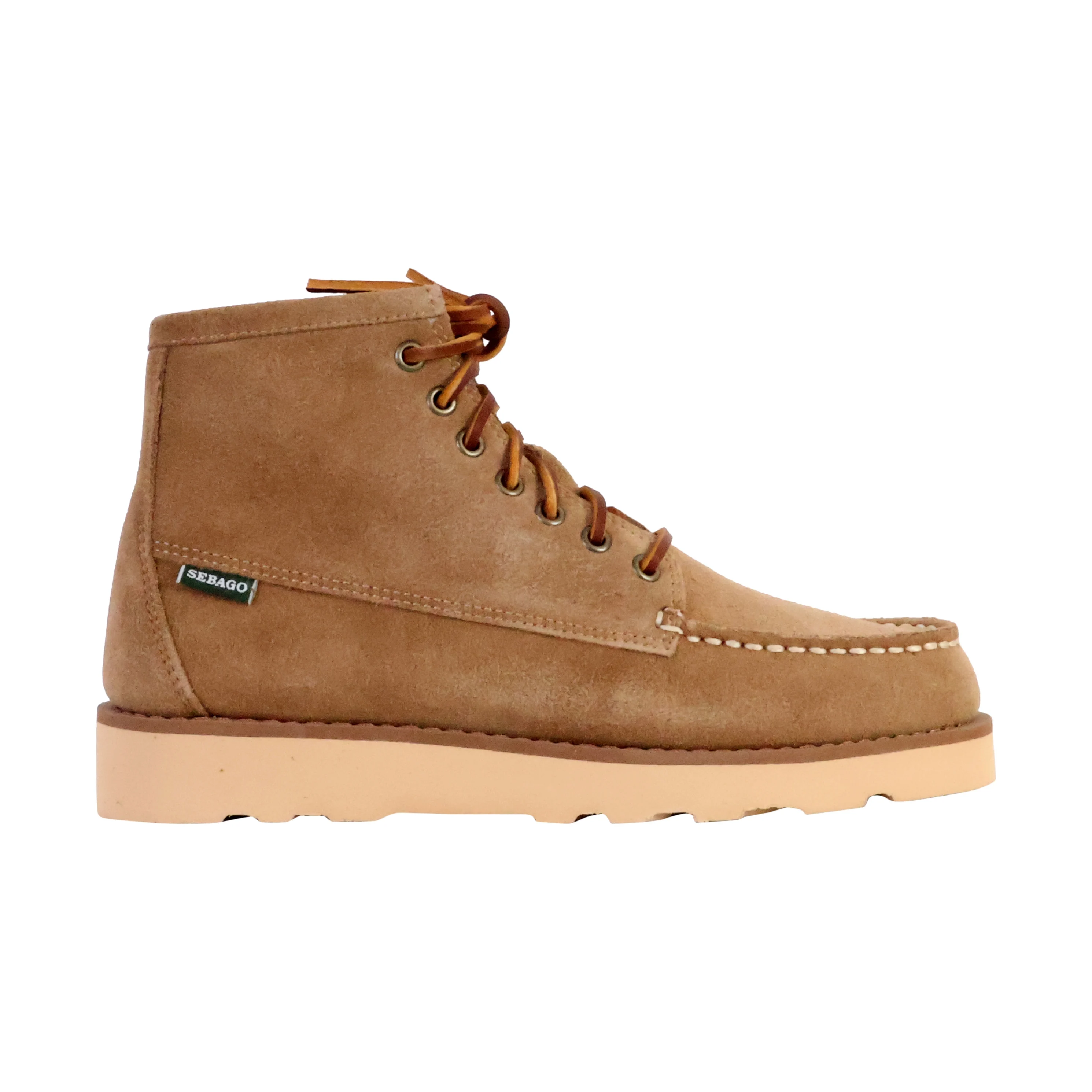 Bottine cuir sebago tala mid suede | Beige