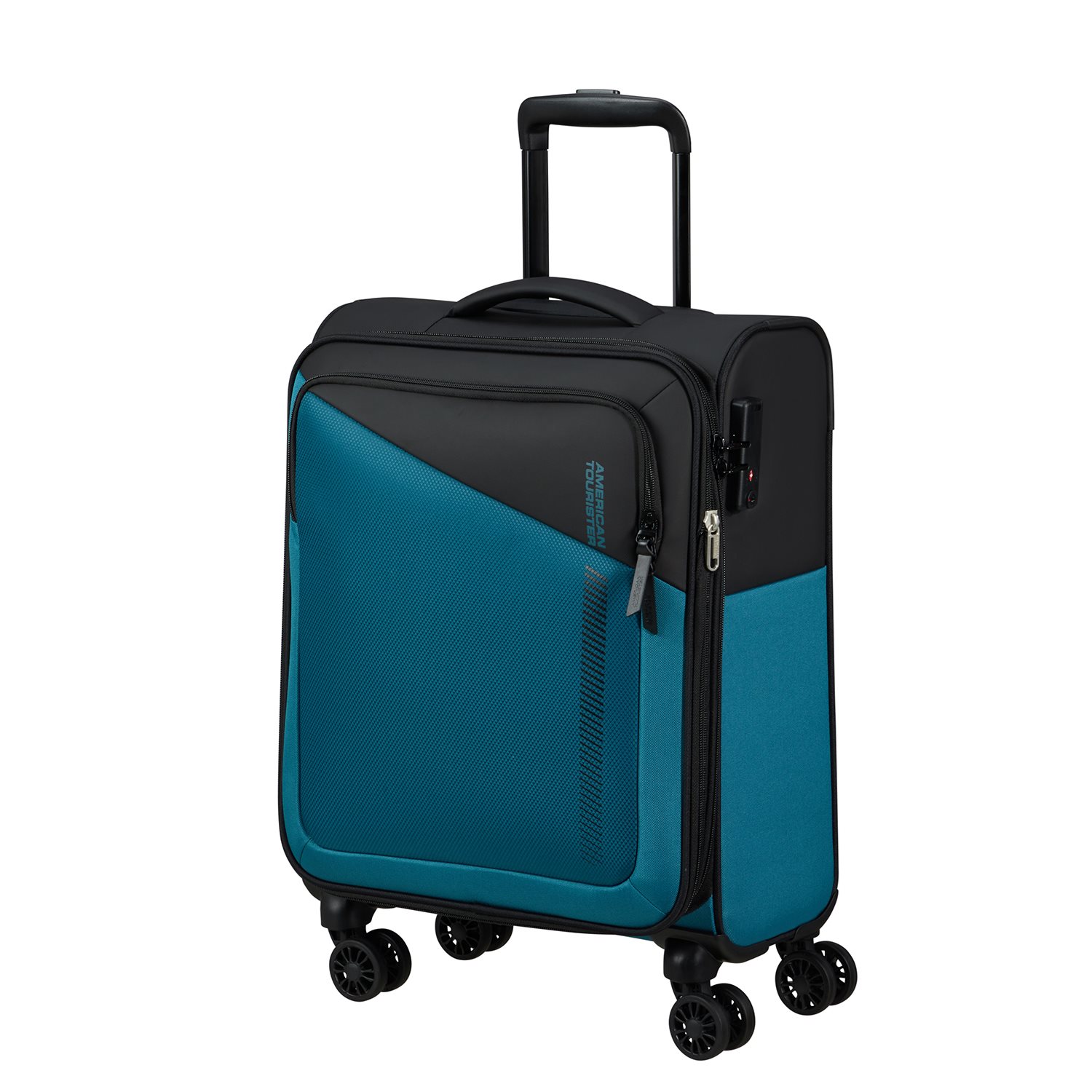 American Tourister Daring Dash Spinner S EXP black/blue