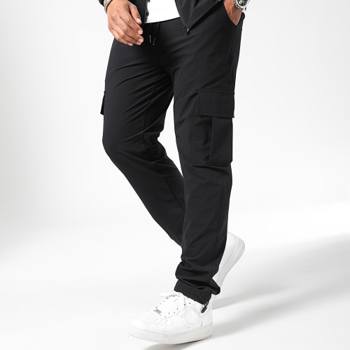 Lot De 2 Pantalons Cargo 10701336 Noir Beige