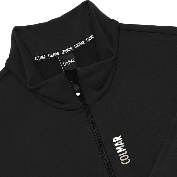 Veste polaire COLMAR M SWEATSHIRT FULL ZIP BLACK