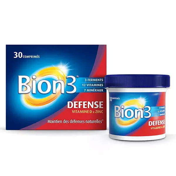 Suplemento alimentar Bion 3 Defense - Tratamento de 1 mês - 30 comprimidos