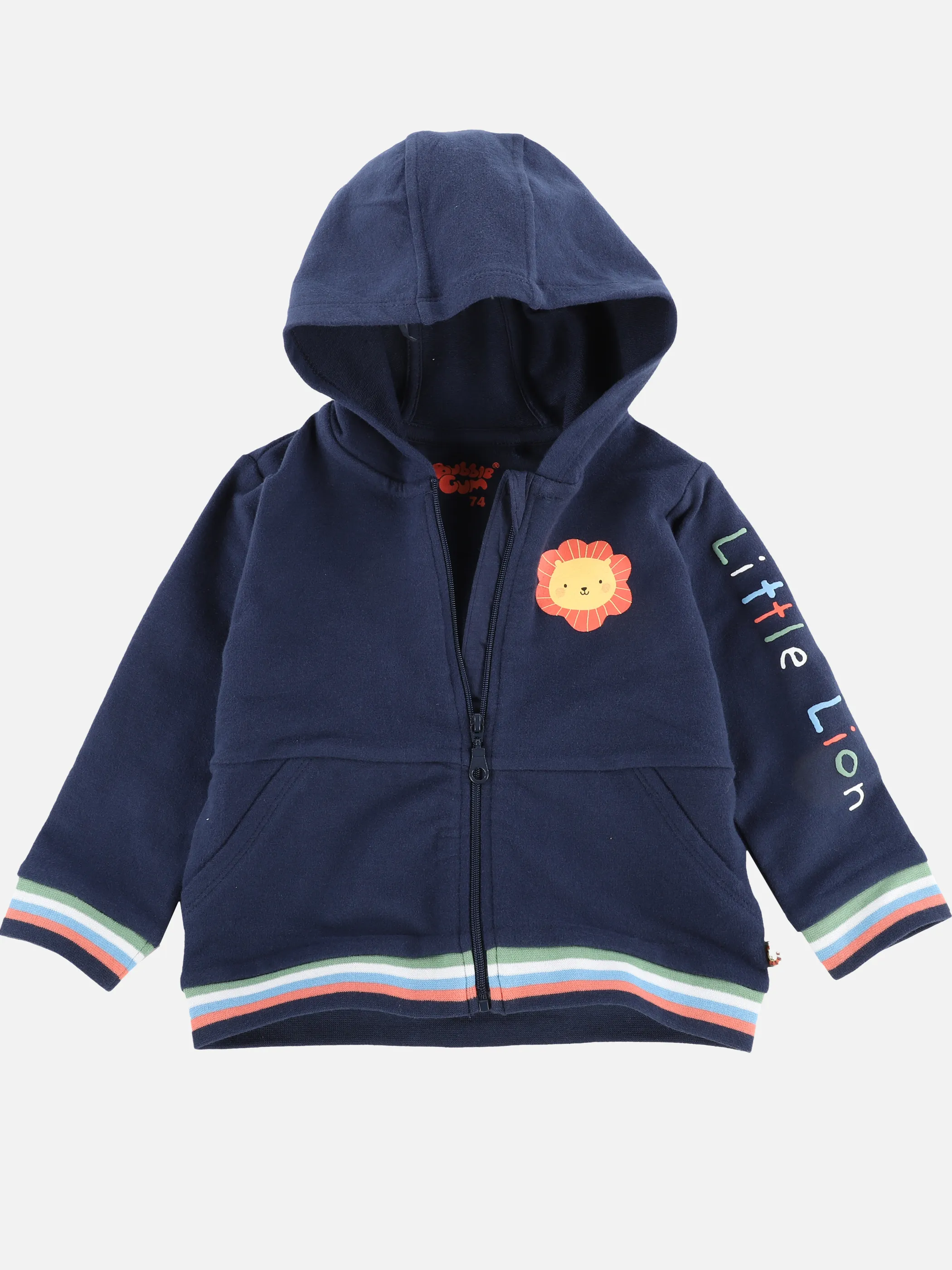 Jungen Sweatjacke mit bunten Details