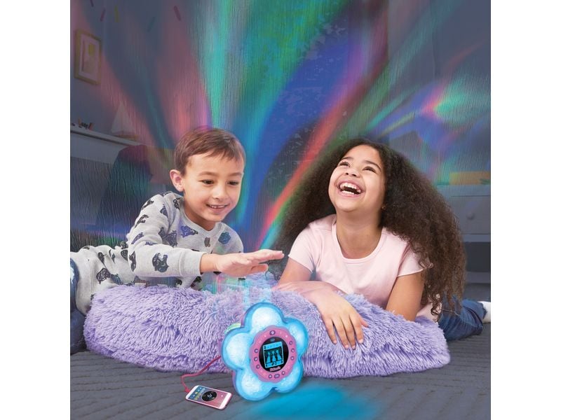 Vtech Kidimagic Galaxy Light -FR- Magischer Wecker mit farbenfrohen Lichtprojektionen und tollen Wahrsage-Funktionen sowie lustigen Spielen