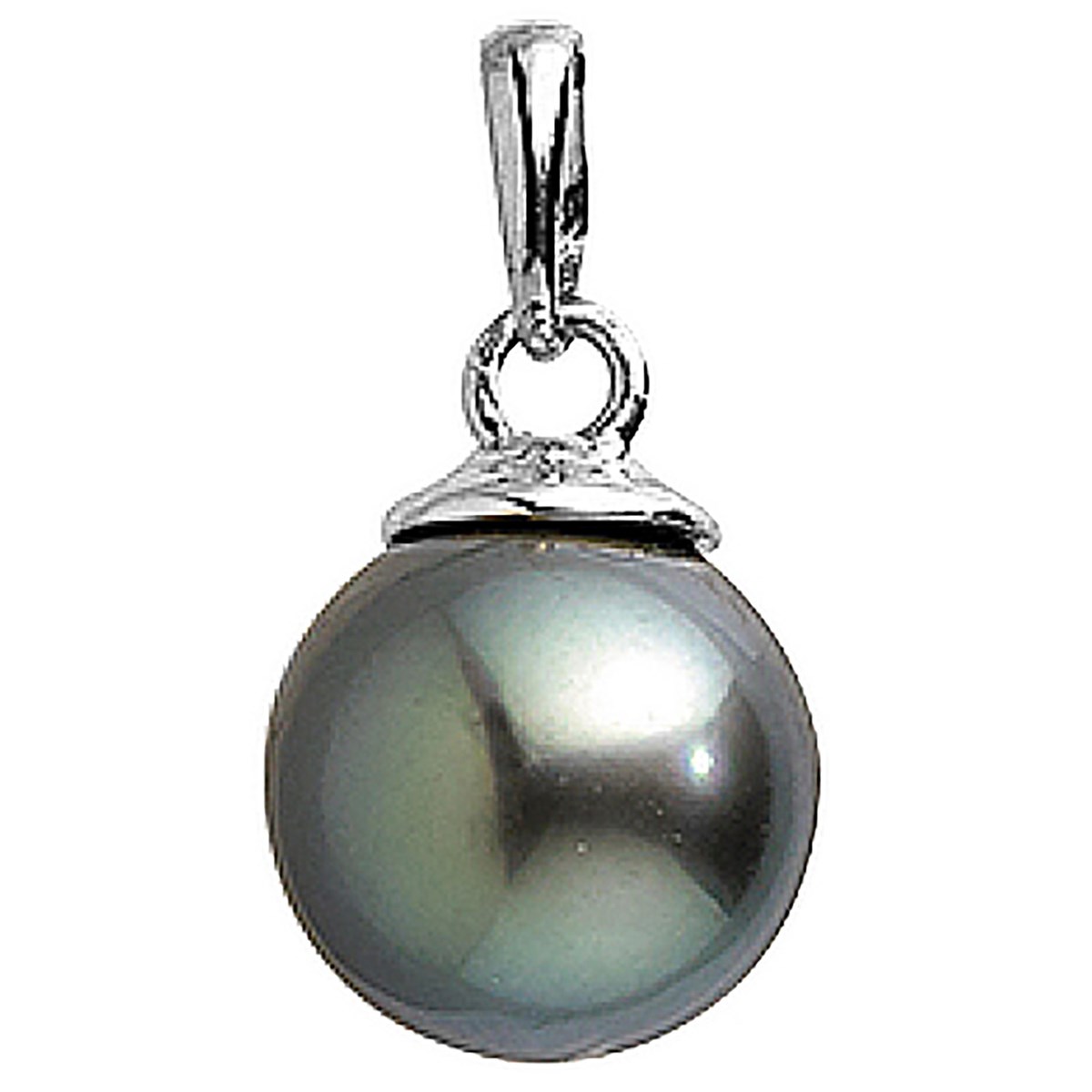 Pendentif Brillaxis perle de Tahiti or 750/1000