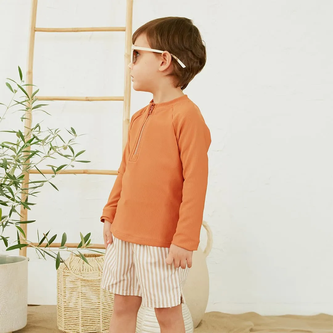 Petit Lem Maillot Short Rayé 2-7ans