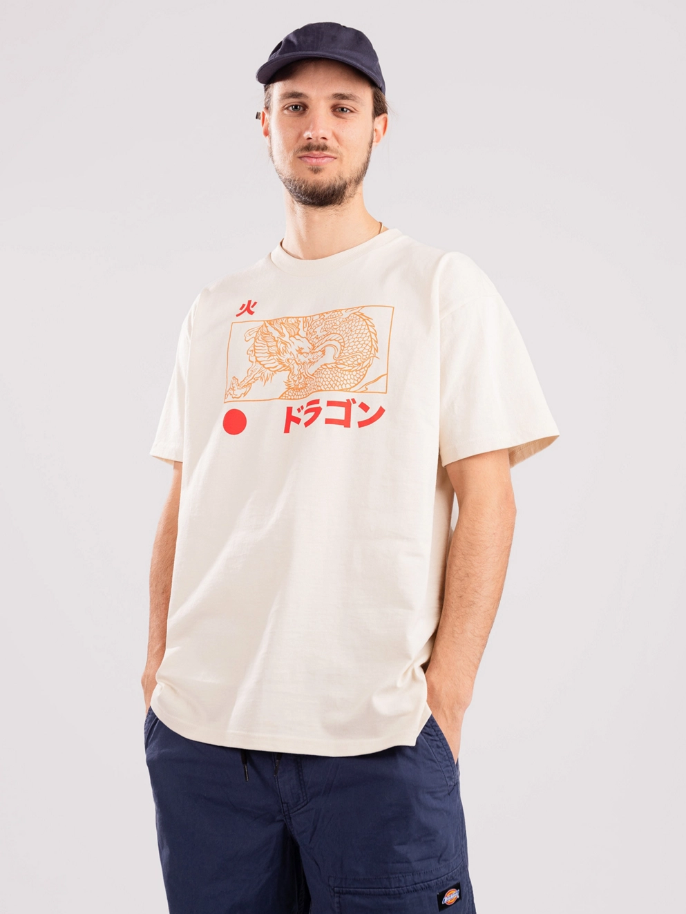 Empyre Golden Dragon T-Shirt cream