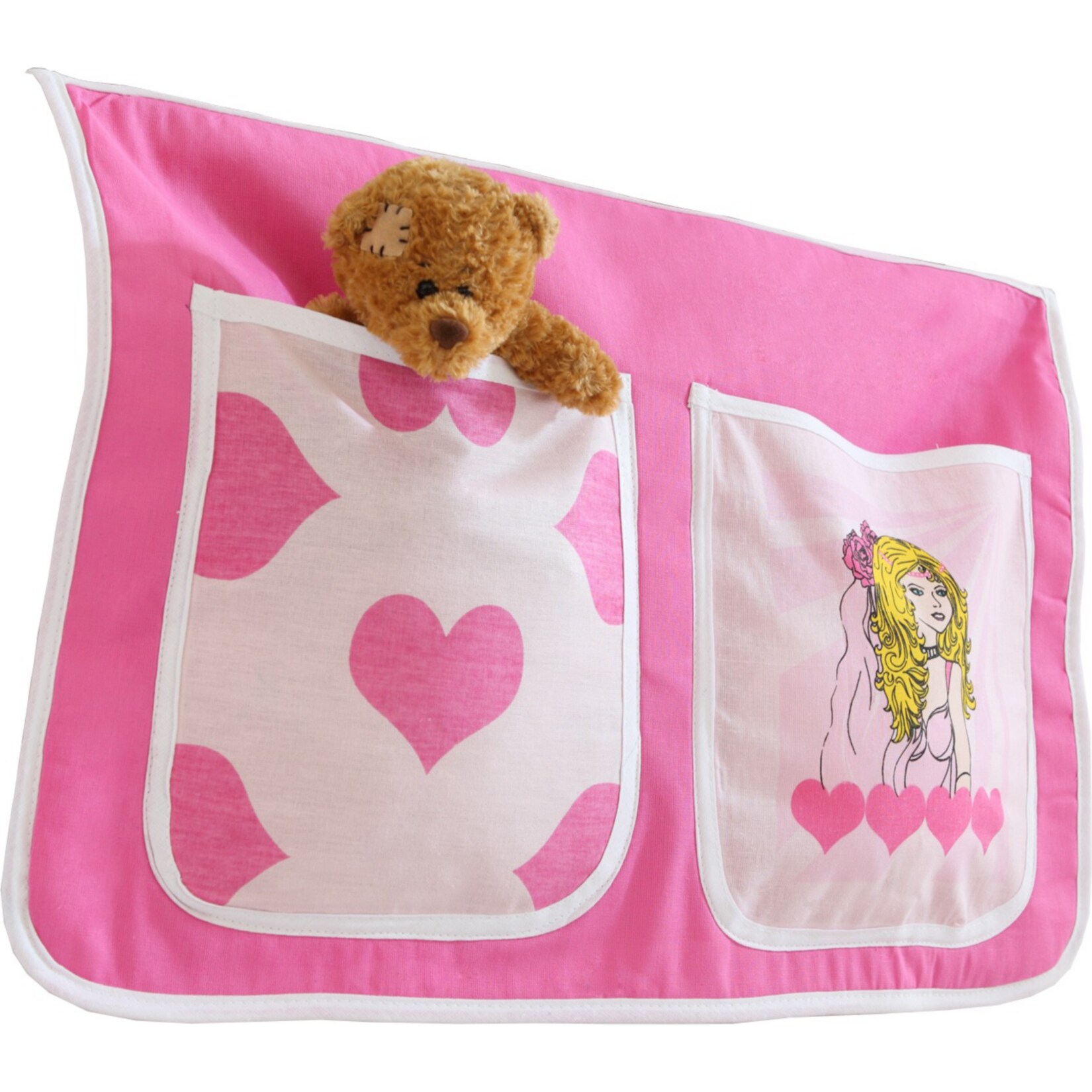 TiCAA Kinder Bett-Tasche für Hochbett und Etagenbett