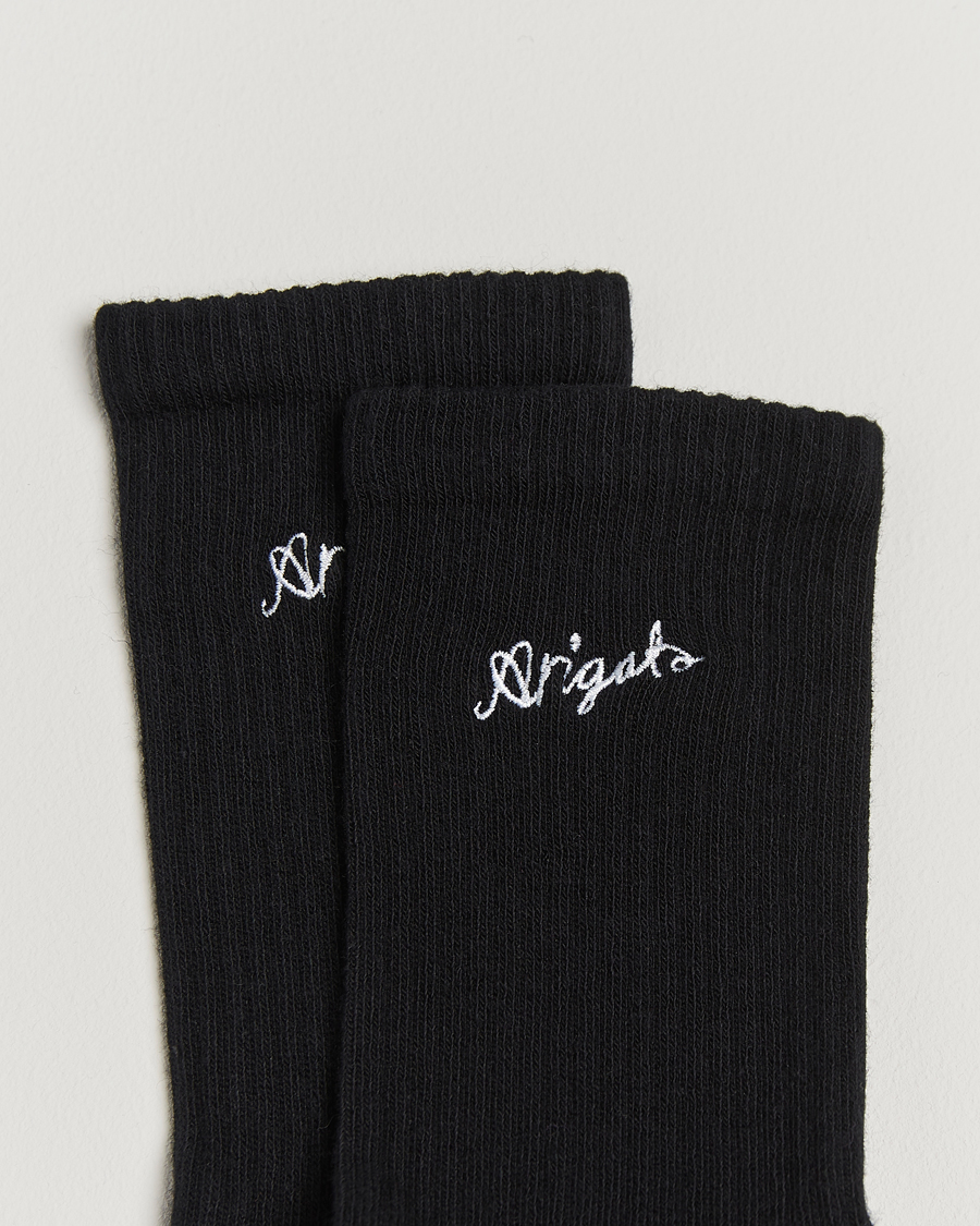 Axel Arigato Sribble Logo Socks Black