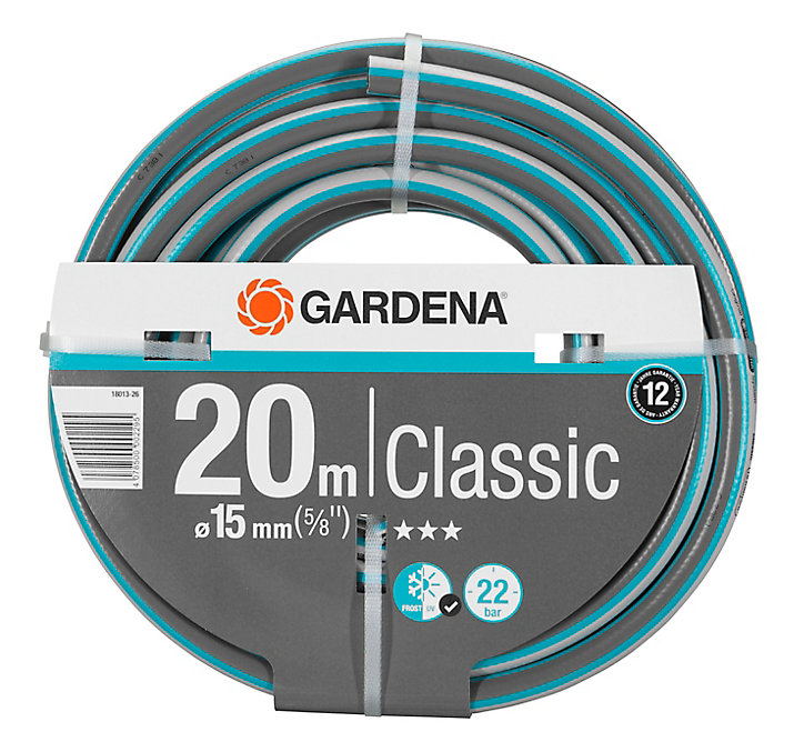 Tuyau Gardena Classic ø15 mm L.20 m
