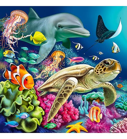 Ravensburger Puzzlespiel - 3x49 Teile - Unter Wasser