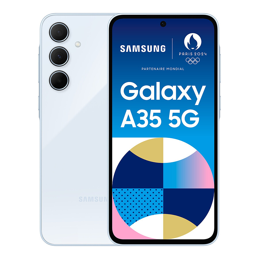 Samsung Galaxy A35 5G (Bleu) - 128 Go · Reconditionné