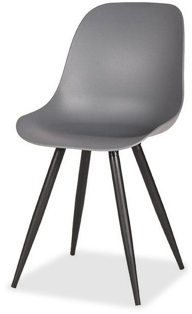 Eetkamerstoel Antraciet FF-45.015 Monza B46 x D54 x H88 cm
