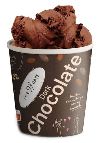 iceDate BIO Dark Chocolate-Eis
