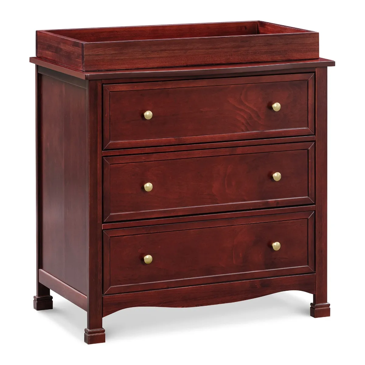 DaVinci Bureau 3 Tiroirs Kalani - Cerise