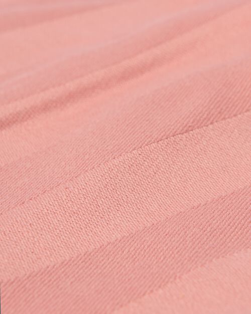 torchon 65x65 coton rose