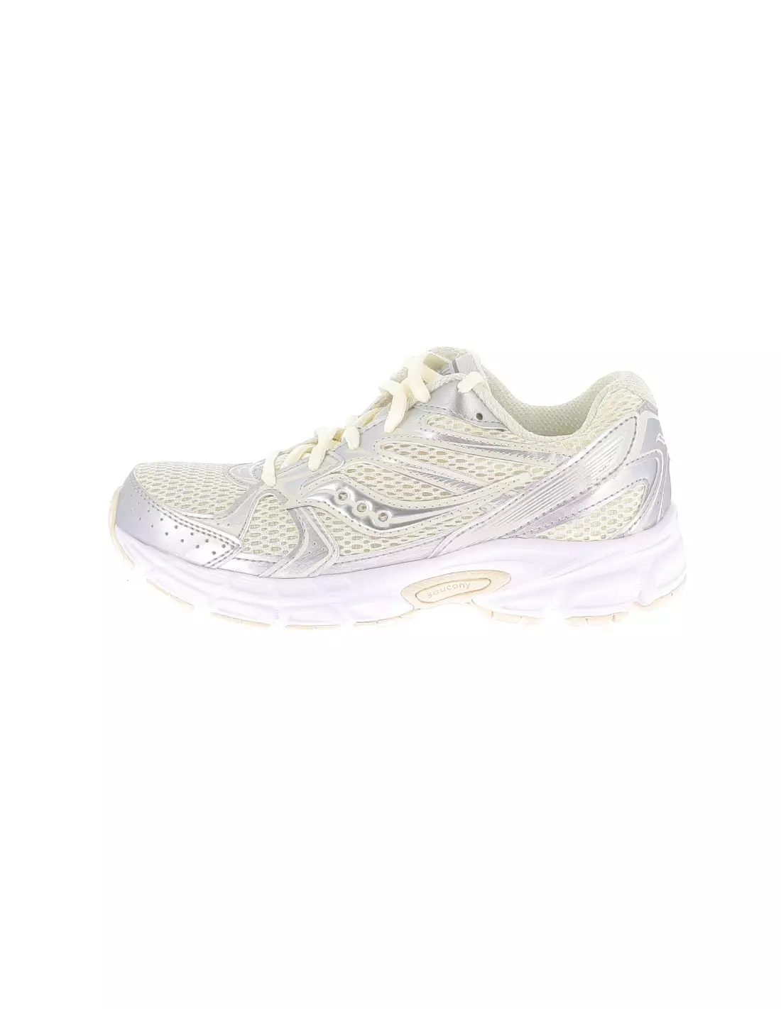 SAUCONY RIDE MILLENIUM - Baskets CREAMSILVER