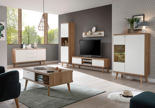 andas Sideboard »Merle« im skandinavischen Design, Breite 160 cm