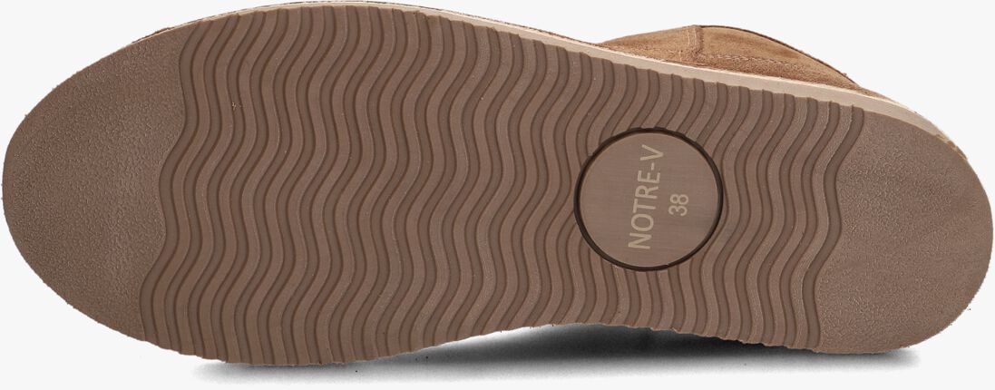 NOTRE-V cognac notre-v enkellaarsjes 2204-03