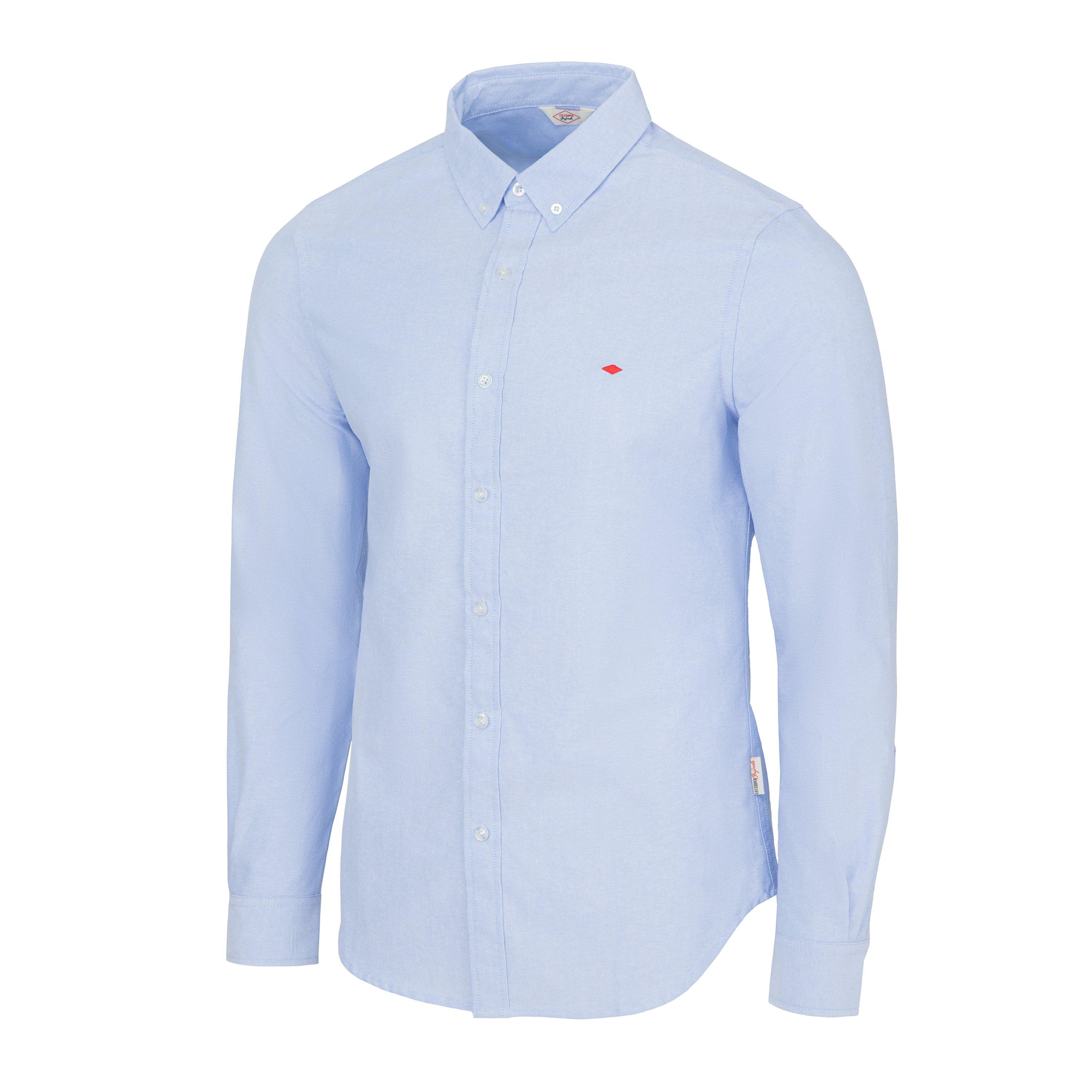 Lee Cooper Long Sleeve Oxford Shirt
