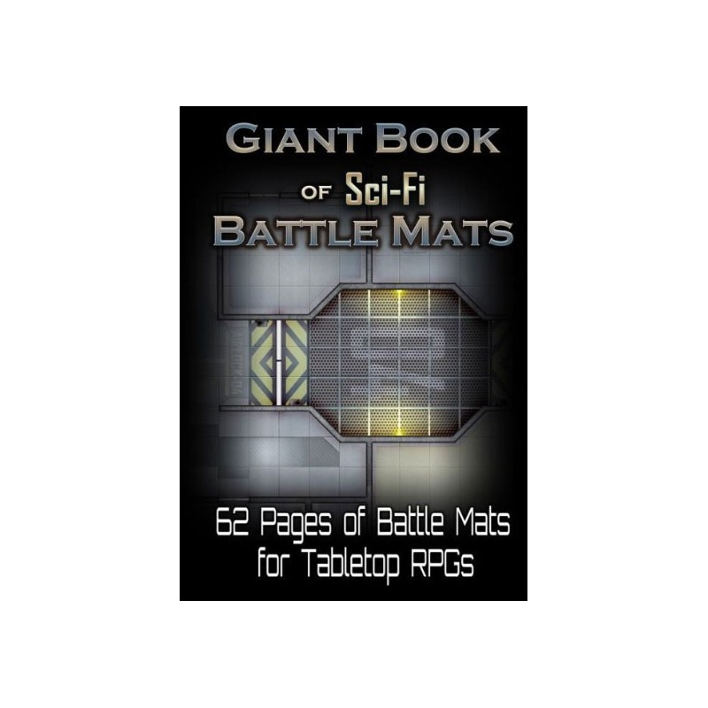 Giant book of sci-fi battle mats