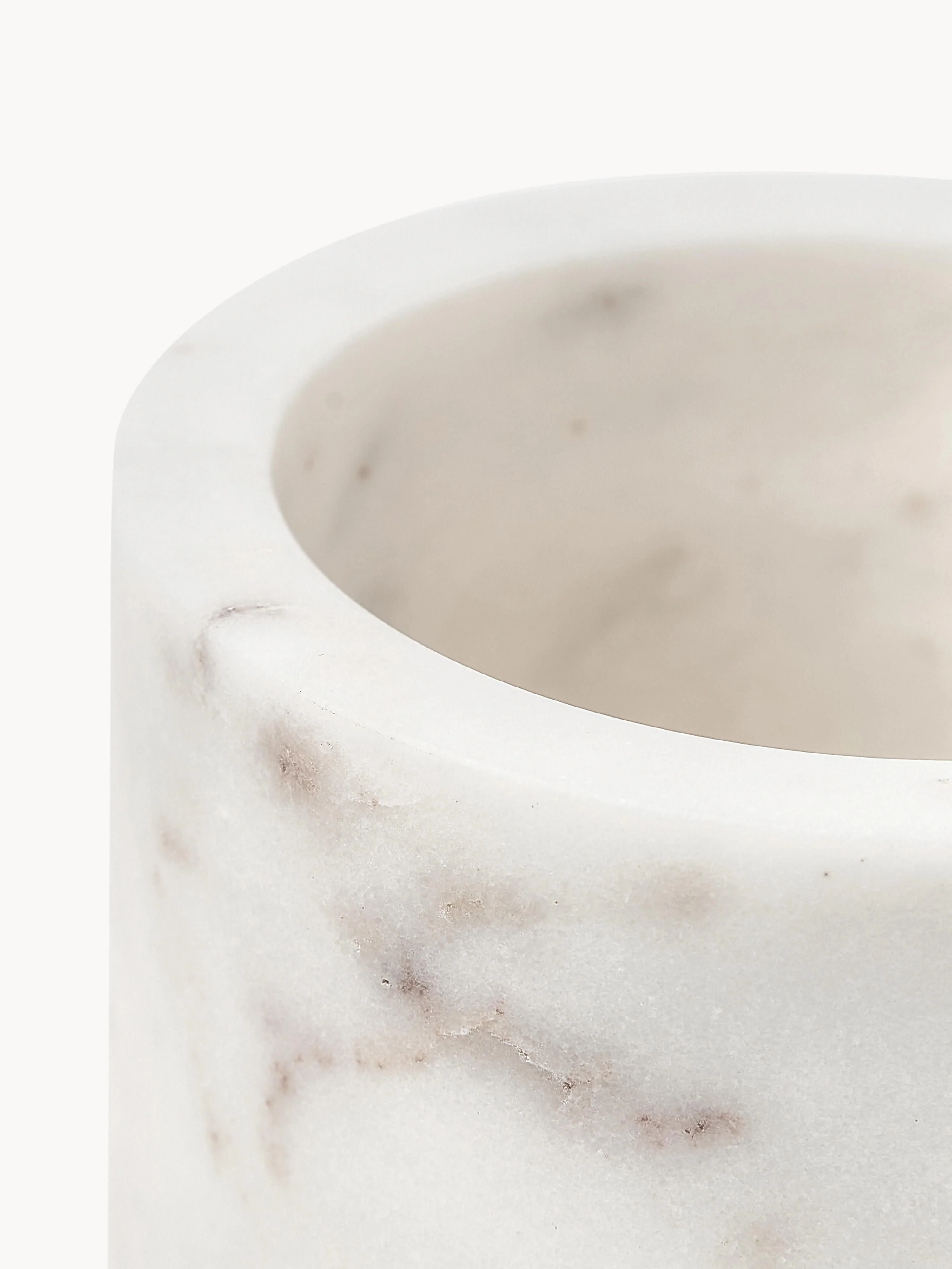 Marmeren opbergpot Simba, H 12 cm