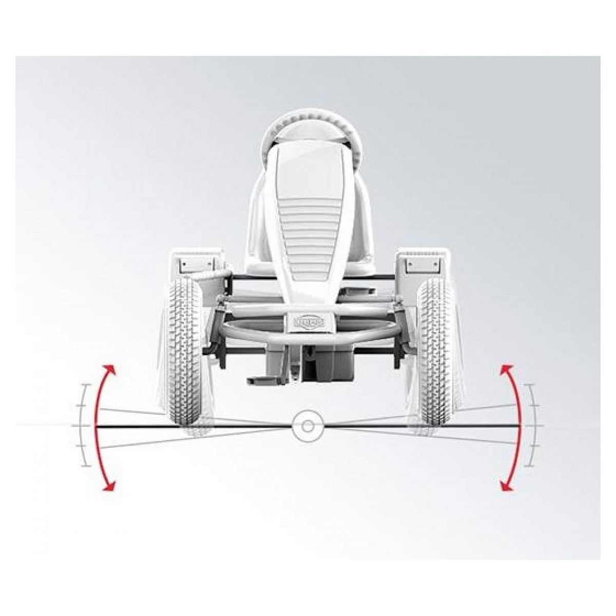 Kart à pédales x ite bfr 3