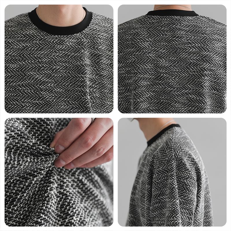 Remeefa - T-shirt met korte mouwen, ronde hals en print