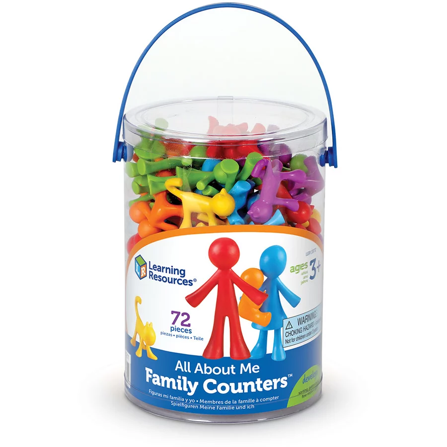 Learning Resources® All about me - Spielfiguren Familie 72 Teile