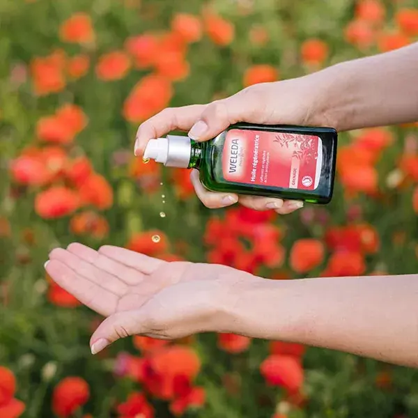 Óleo Regenerador Orgânico de Romã Weleda 100ml
