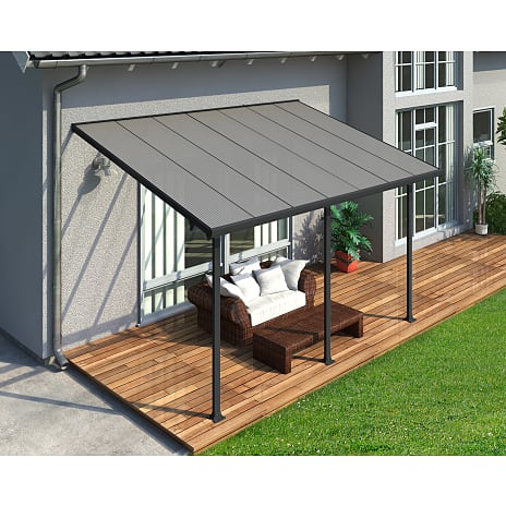 Palram - Canopia Feria terrasseoverdækning 12,5 m2 - antracitgrå