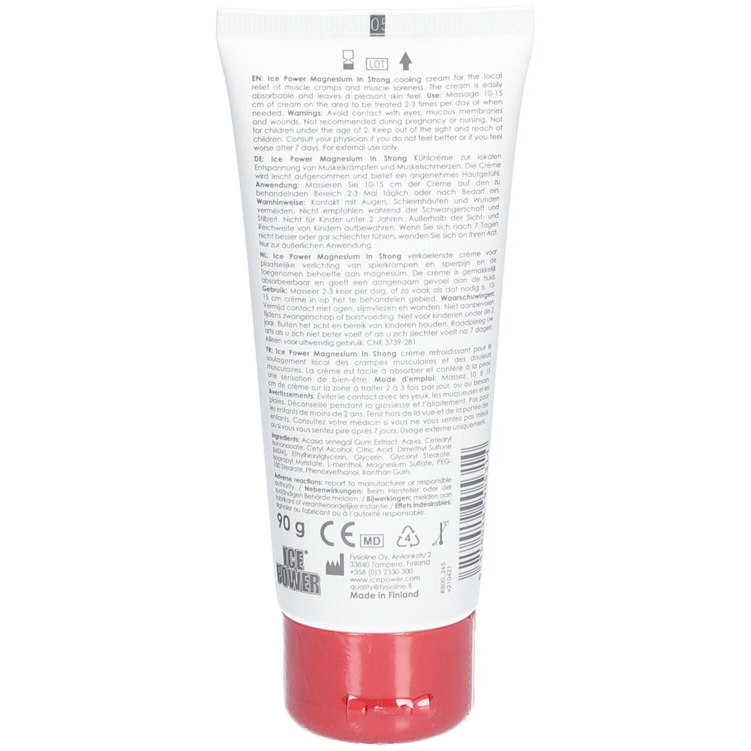 Ice Power Magnesium In Strong Creme